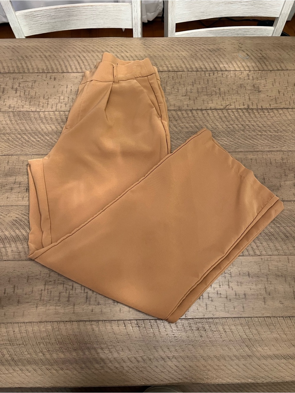 Maurices Tan Wide-Leg Pants